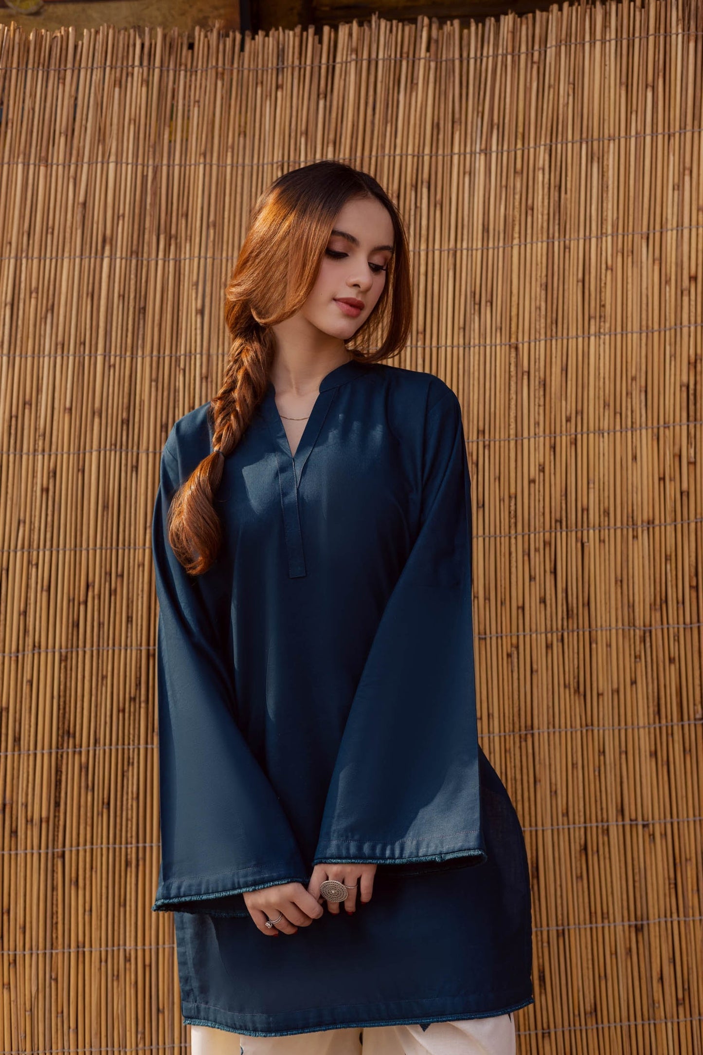 Nooray  Blue – 2 Piece Kurti Set