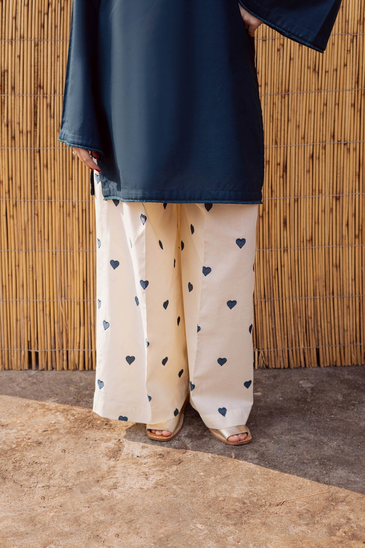 Nooray  Blue – 2 Piece Kurti Set
