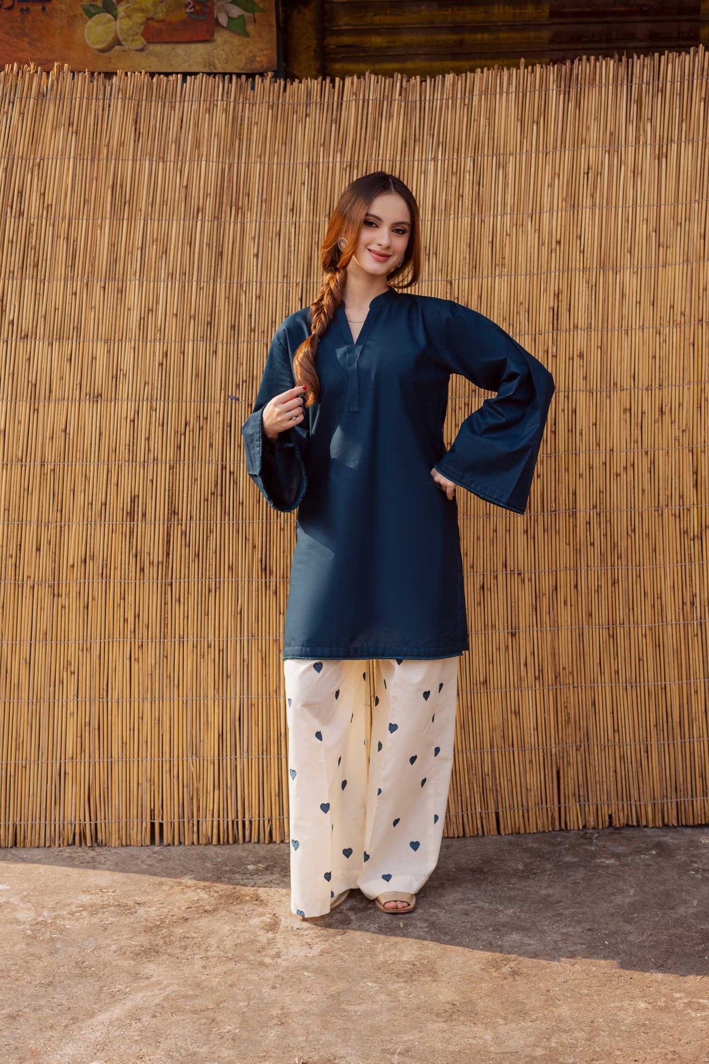 Nooray  Green – 2 Piece Kurti Set
