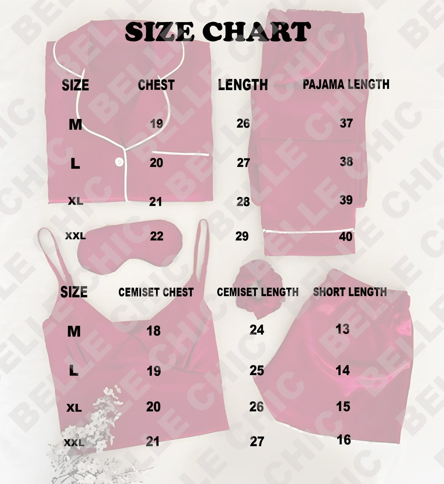 6 in 1 Silk Set